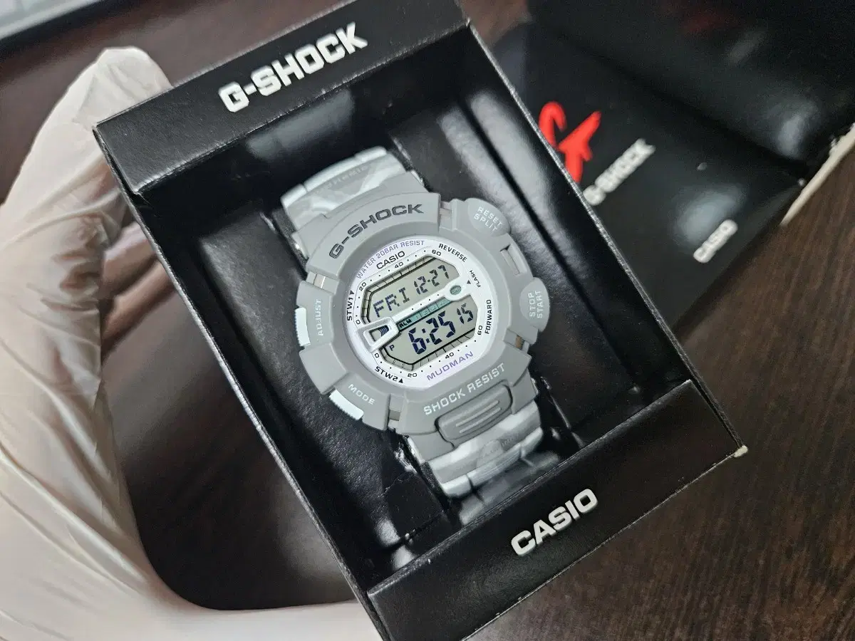 지샥 G-SHOCK G-9000MC-8 그레이카모 머드맨